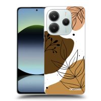 Silikónový čierny obal pre Xiaomi Redmi Note 14 4G - Boho style