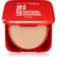 Rimmel Lasting Finish Buildable Coverage gyengéd kompakt púder árnyalat 001 Fair Porcelain 7 g