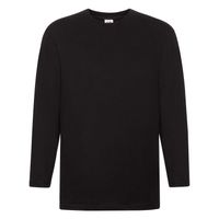 Super Premium Fruit of the Loom Men's Black T-shirt