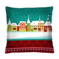 Bertoni Home Unisex's Square Pillow Carol