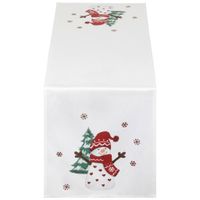 X-Mas BĚHOUN NA STŮL, 40/140 cm, vícebarevná