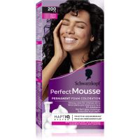 Schwarzkopf Perfect Mousse перманентната боя за коса цвят 200 Black 1 бр.