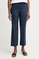 Marella pantaloni pentru femei cu bumbac Emme by Marella