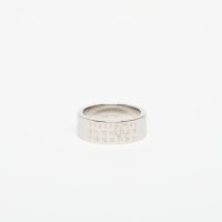 MM6 Numeric Minimal Signature Ring Polished Palladio 04
