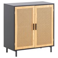 Livetastic KOMODA, čierna, 80/86,5/40 cm