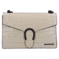 Női bőr crossbody kézitáska Marina Galanti Manett - bej