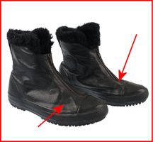 damskie buty zimowe CONVERSE - CTAS Hi Rise Boot Shroud - BLK/BLK/BLK - USZKODZONE 40