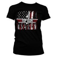 koszulka filmowa damskie Top Gun - America - HYBRIS - PM-5-TTG022-H85-15-BK S
