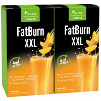 FatBurn XXL 2er Pack (20-Tage-Programm) - Abnehm-Drink, der das Fett schmelzen lässt. Mit 3 starken natürlichen Fettverbrennungszutaten | SlimJOY