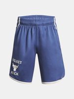 Under Armour Project Rock Kinder Shorts Blau