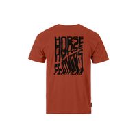 HORSEFEATHERS Triko Xerox - ginger ORANGE velikost L
