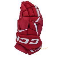 Rukavice CCM Jetspeed FT6 Pro SR, červená-biela, Senior, 13"