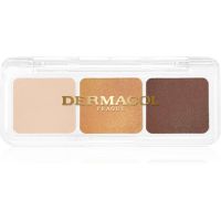 Dermacol Compact Trio Lidschattenpalette Farbton 3 Golden Sands 4.2 g