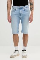 Pepe Jeans Rifľové krátke nohavice Pepe Jeans STRAIGHT SHORT CASH