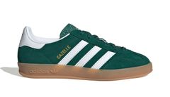 adidas Gazelle Indoor J Detské - Tenisky adidas Originals - Zelená - JS3800-5.5 - Size: 5.5
