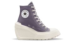 Converse Chuck 70 De Luxe Wedge - Dámske - Tenisky Converse - Fialové - A08282C - Veľkosť: 40