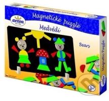 Magnetické puzzle: Medvědi - puzzle z kategorie Dětské puzzle