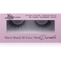 Lilly Lashes 3D Faux Mink künstliche Wimpern Typ Desirable 1 Paar