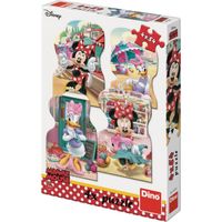Dino Minnie a daisy v létě 4x54 puzzle