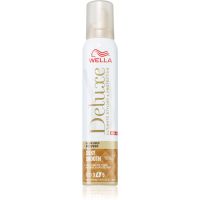 Wella Deluxe Silky Smooth Schaumfestiger mit nahrhaften Effekt 200 ml