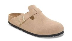 Birkenstock Boston BS Suede Leather Narrow Fit Brown Dámske - Sandále Birkenstock - Hnedá - 1030883-3.5 - Size: 3.5