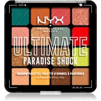 NYX Professional Makeup Ultimate Shadow Palette sjenilo za oči nijansa Paradise Shock 16 kom