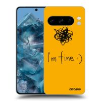 Silikónový čierny obal pre Google Pixel 10 Pro - I am fine