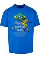 Men's T-shirt Footwork Poetry Oversize cobalt blue