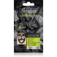 Bielenda Carbo Detox Active Carbon очищуюча маска з активованим вугіллям для комбінованої та жирної шкіри 8 гр