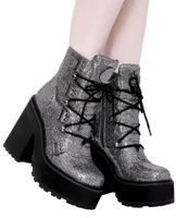 buty na platformie - Broom Rider Boots - KILLSTAR - KSRA003138 36