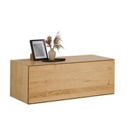 Dieter Knoll NÍZKA KOMODA, dub, farba duba, 121/44/50 cm