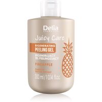 Delia Cosmetics Juicy Care Pineapple Körperpeeling mit regenerierender Wirkung 300 ml