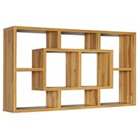 MID.YOU NÁSTENNÝ REGÁL, farba buka