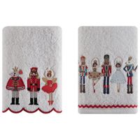 X-Mas SADA FROTÉ UTERÁKOV, 40/60 cm, biela