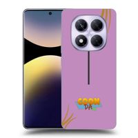 Silikónový prehľadný obal pre Xiaomi Redmi Note 14 Pro 4G - COONDA růžovka