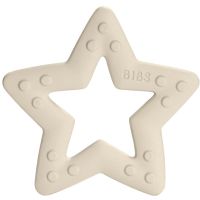 BIBS Baby Bitie Star прорізувач Ivory 1 кс