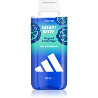 Adidas Vibes Energy Drive gel za prhanje uniseks 400 ml