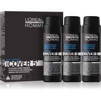 L’Oréal Professionnel Homme Cover 5' tonirana barva za lase odtenek 6 Dark Blond 3x50 ml