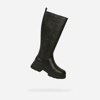 Black Women's Geox Pluette Boots - Women's