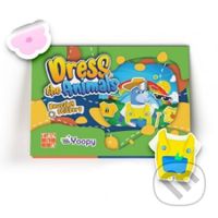 Obleč si zvieratká! - sada s nálepkami - kolektív autorov - kniha z kategorie Samolepky