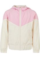 Arrow Girls' Windbreaker Pink/White Sand