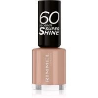 Rimmel 60 Seconds Super Shine lak za nohte odtenek 708 Kiss In The Nude 8 ml