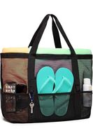 21301 Dewberry Beach bag Picnic bag Multi-Pocket-BLACK