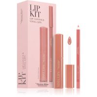 Pierre René Professional Lip Kit darčeková sada na pery 06 Nude Fusion 2 ks