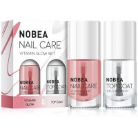 NOBEA Nail Care Vitamin Glow Nail Polish комплект лак за нокти Vitamin glow set