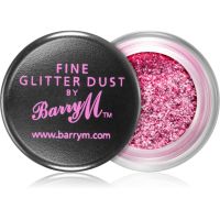 Barry M Fine Glitter Dust bleščeča senčila za oči odtenek Crimson Pink 10 g