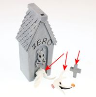 kutija s blagom NIGHTMARE BEFORE XMAS - Zero - OŠTEĆENA