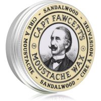 Captain Fawcett Moustache Wax The Gentleman's Stiffener vosek za brke Sandalwood 15 ml