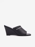 Karl Lagerfeld Rialto Open Toe Mule Papuče crna