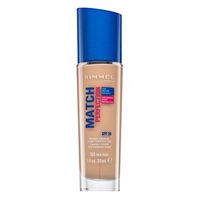 Rimmel London Match Perfection 24HR SPF20 Foundation podkład w płynie z ujednolicającą i rozjaśniającą skórę formułą 103 True Ivory 30 ml
